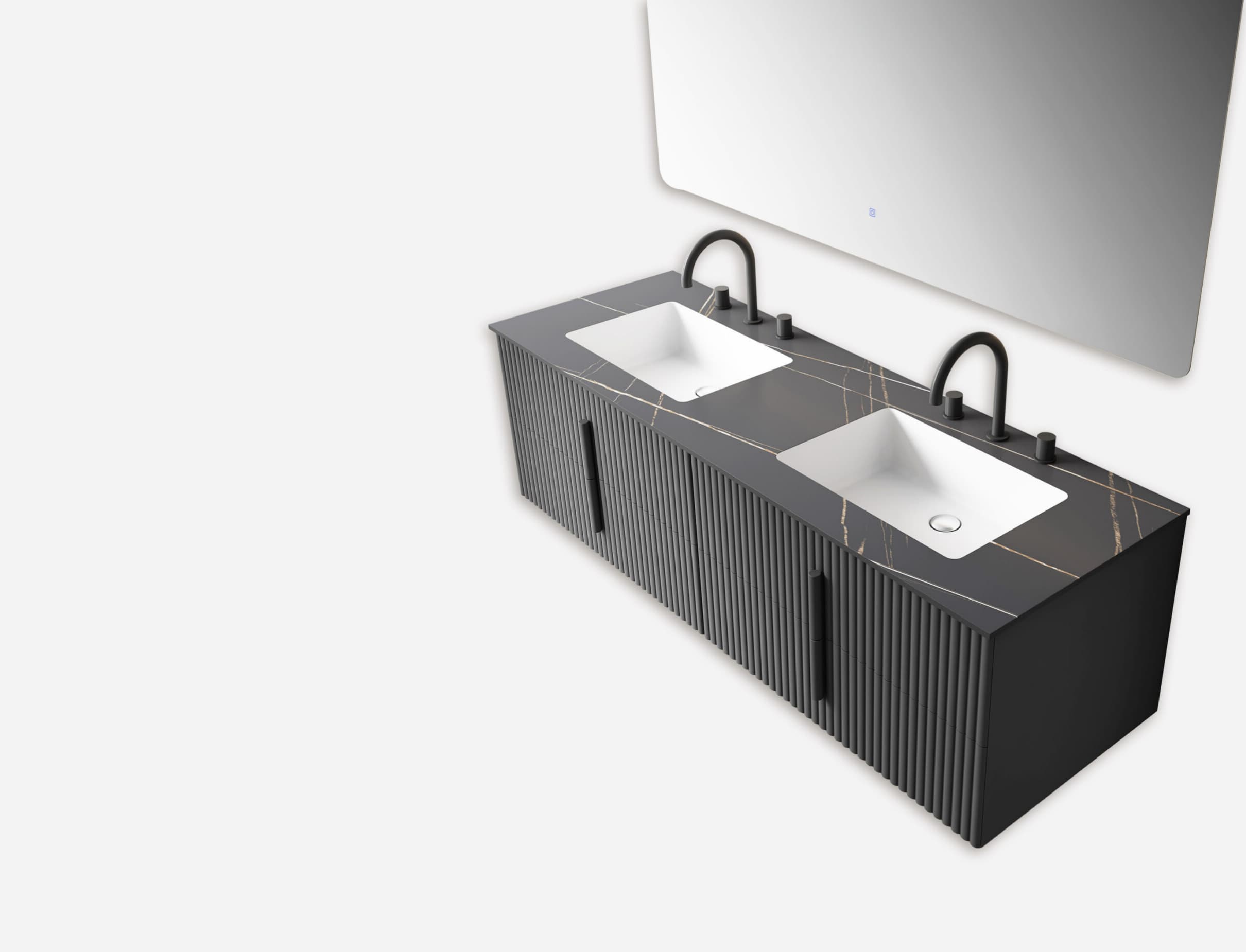 Odette Wall Hung Vanity