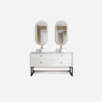 Azure White  floor mounted vanity